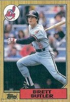 brett butler on the indians