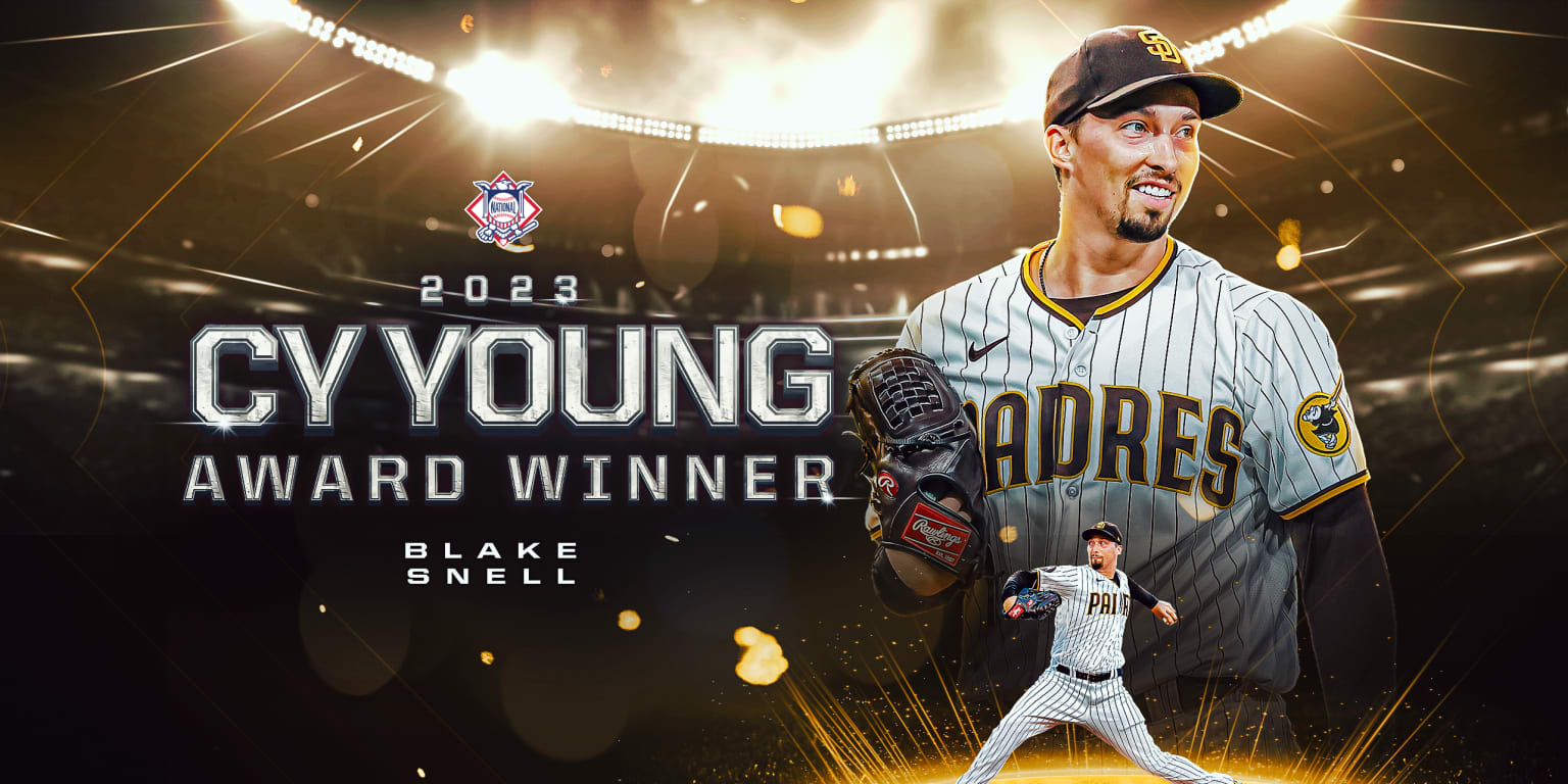 Shows Blake Snell winning Cy Young award in 2023